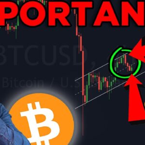 BITCOIN FALLING RIGHT NOW!!! RETESTING CRITICAL SUPPORT!!!