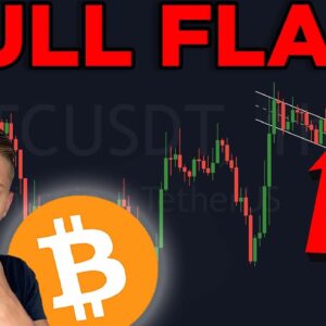 BITCOIN IS ABOUT TO PUMP... AND HERE IS WHY!! BULL FLAG BREAKING!!!