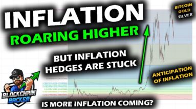 ROARING INFLATION! The Bitcoin Price Chart, Gold and Silver Anticipated it. At Crossroads for More.