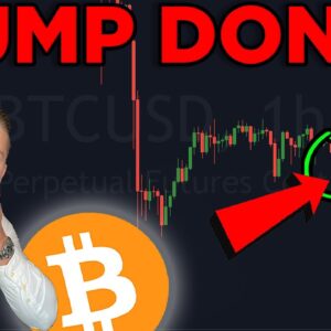 ? BITCOIN IN DANGER RIGHT NOW!!! IS THE BITCOIN DUMP DONE??