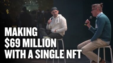 From Selling Art for $100 to Selling an NFT for $69 Million - Beeple Fireside Chat