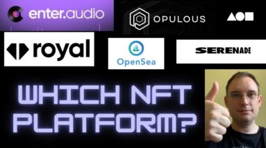 NFT Platforms for Musicians - Over 12 Covered in this video