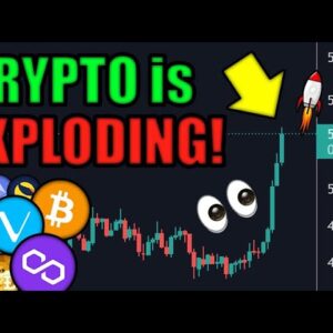 Bitcoin & Crypto EXPLODING!!! (Best Altcoins YOU Need to Watch) [Vechain, Polygon, Avalanche News]