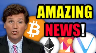 TUCKER CARLSON JUST RELEASED THE CRYPTOCURRENCY BULLS (INFLATION WARNING)