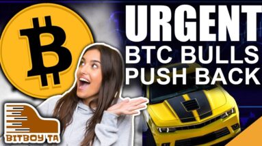 URGENT Bitcoin Bulls Pushing Back (Bull Signals Continue)