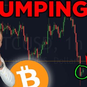 WARNING: BITCOIN FALLING RIGHT NOW!! ANOTHER DUMP INCOMING???