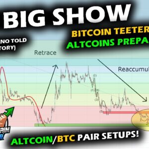 BITING NAILS as Bitcoin Price Chart Lingers, Altcoin Market vs BTC Pairs, Cardano Tells A Story