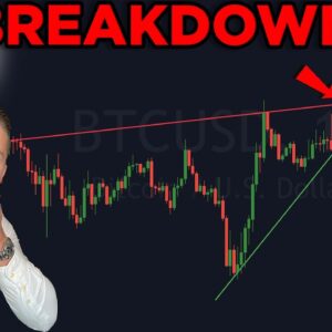 ANOTHER BITCOIN BREAKDOWN INCOMING?!?! [or will we pump?]