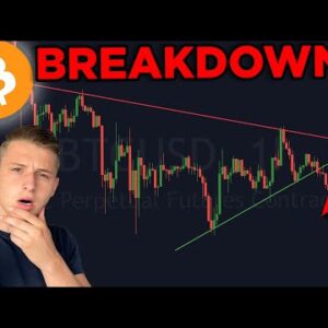 BITCOIN BREAKING DOWN (ONCE AGAIN)!!! *NEW PRICE TARGET*