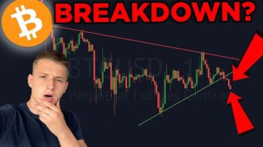 BITCOIN BREAKING DOWN (ONCE AGAIN)!!! *NEW PRICE TARGET*