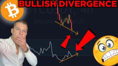 BITCOIN BULLISH DIVERGENCE!!! *must see asap*