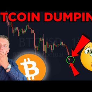 BITCOIN DUMPING ONCE AGAIN!!! MY PRICE TARGETS!!