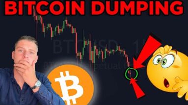 BITCOIN DUMPING ONCE AGAIN!!! MY PRICE TARGETS!!