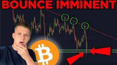 BITCOIN WILL BOUNCE HARD... AND HERE IS WHY!!!!