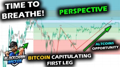 NEARLY THERE! Bitcoin Price Chart Approaches Structure Completion as BTC and Altcoin Market Fall.