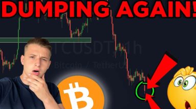 EMERGENCY: BITCOIN DUMPING RIGHT NOW!!!!!