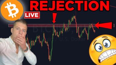 ?LIVE: ANOTHER REJECTION ON BITCOIN!!