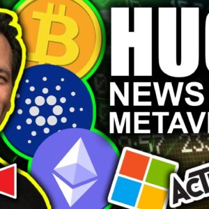 SHOCKING: Microsoft Enters the CRYPTO METAVERSE!!! (HUGE $69 Billion CASH Buy)