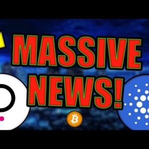 HUGE CARDANO & POLKADOT ADOPTION! CRYPTO NEWS & PREDICTIONS 2022