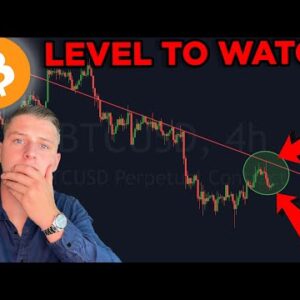 IF WE BREAK THIS LEVEL BITCOIN WILL GO PARABOLIC!!!!