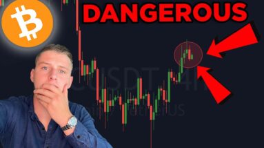 BITCOIN IS LOOKING DANGEROUS!! *potential correction could happen because of this*