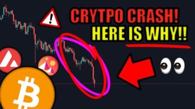 *THIS* Is Why Bitcoin, Ethereum, Solana, & Crypto Is CRASHING! (Altcoins I Am Buying)