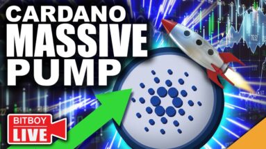 MASSIVE Cardano PUMP!! (INSANE $220,000 Bitcoin Prediction for 2022)