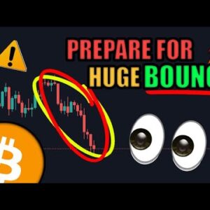 BITCOIN IS CRASHING!!! GET READY FOR A HUGE BOUNCE [Cardano, Paypal, Disney News]