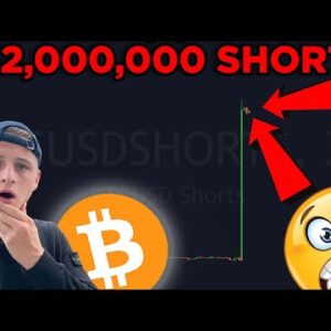 THIS IS WHY BITCOIN DUMPED... MAJOR SHORT ORDER ACTIVATED!!!