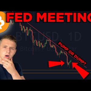 URGENT!? FED MEETING TODAY!! This Could Be Happening!!!