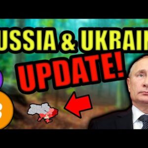 Russia INVADING Ukraine! US MASSIVE Sanctions! Bitcoin & Cryptocurrency Being USED! MATIC & LINK