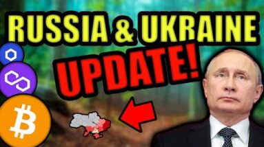 Russia INVADING Ukraine! US MASSIVE Sanctions! Bitcoin & Cryptocurrency Being USED! MATIC & LINK