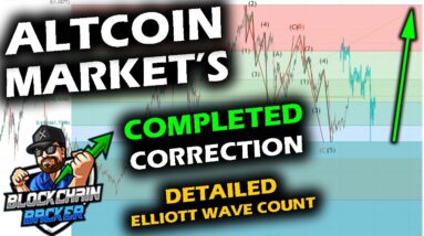 CHEERING THE START OF A NEW WAVE as Altcoin Market Cap Completes ABC Correction as Bitcoin Finishes