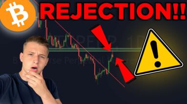 BITCOIN EXTREMELY SCARY REJECTION!!!