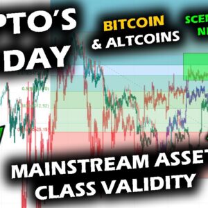 CRYPTO GETS ON THE BIG STAGE, Bitcoin Price Chart Bottom Structures and Altcoin Market Elliott Waves