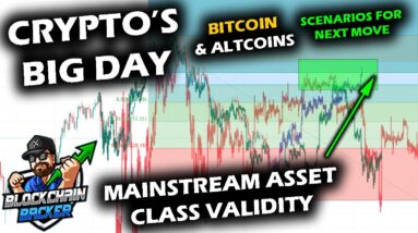 CRYPTO GETS ON THE BIG STAGE, Bitcoin Price Chart Bottom Structures and Altcoin Market Elliott Waves