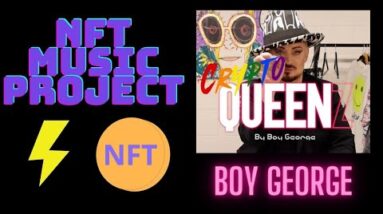 Boy George CryptoQueenz NFT Drop