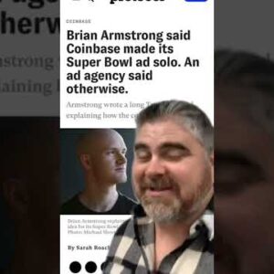 Coinbase DRAMA: QR Code Super Bowl Commercial