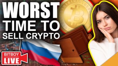 ⚠️EMERGENCY Bitcoin & Crypto DUMP As Russia & Ukraine War Begins (WORST TIME TO SELL)