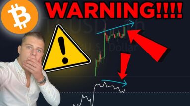 ? I'VE GOT A MAJOR WARNING FOR ALL BITCOIN TRADERS!!!