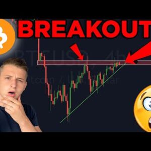 ?BITCOIN ON THE VERGE OF BREAKING OUT!!!!