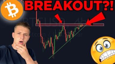 ?BITCOIN ON THE VERGE OF BREAKING OUT!!!!