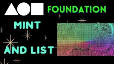 How to Mint and List on FOUNDATION.app