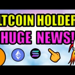 The Crypto Market GETTING CRAZY! (HUGE SOLANA NEWS) | Ethereum NFT Collection REVEALED!