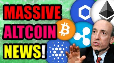 MASSIVE ALTCOIN NEWS YOU MAY HAVE MISSED!! (Chainlink, XRP, Cardano, & MORE!)