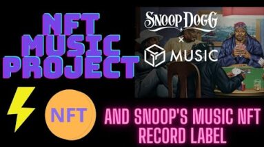 Snoop Dogg $44m+ NFT Music Drop and NFT Record Label