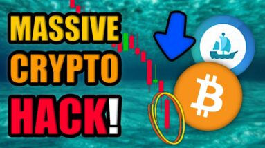 The Bitcoin Price COLLAPSING!? OpenSea HACKED for $1.7M in Ethereum (DO THIS NOW)