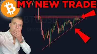 THIS IS MY NEW LONG POSITION ON BITCOIN!! [14% Trading SETUP!!]