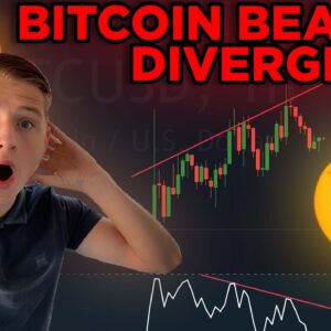 WARNING? BITCOIN BEARISH DIVERGENCE!!