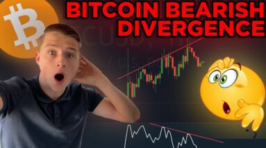 WARNING? BITCOIN BEARISH DIVERGENCE!!